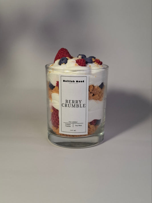 Deserto žvakė. sluoksniuotas desertas imitacija. Meltish mood desertinės žvakės. 